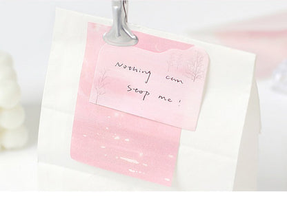 Card Lover Memo Notes Dream Traveler Tearable 4 designs x 25pcs OEShop 1.99 OEShop
