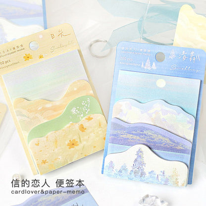 Card Lover Memo Notes Dream Traveler Tearable 4 designs x 25pcs OEShop 1.99 OEShop