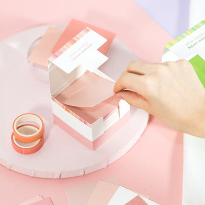 Rosy Posy Memo Notes Morandi Color Multifunctional Tohkin 3.99 OEShop