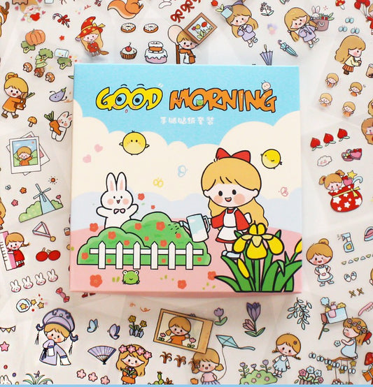 Zi Yi PET Sticker Gift Box 100 sheets Waterproof no repeated OEShop 8.99 OEShop