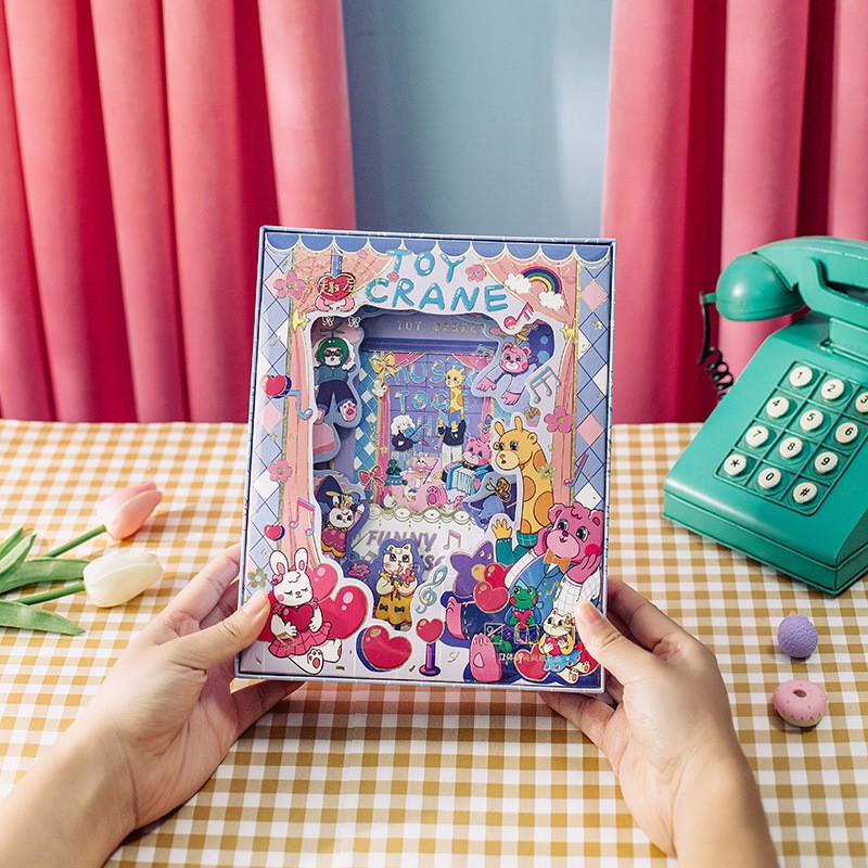 FY 3D Hardcover Collection Gift Box (Radio bubbles / Fun House） OEShop 14.98 OEShop