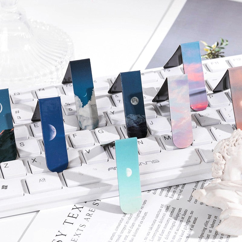 Momo Sun Moon Star Series Magnetic Bookmark set of 8 OEShop 7.99 OEShop