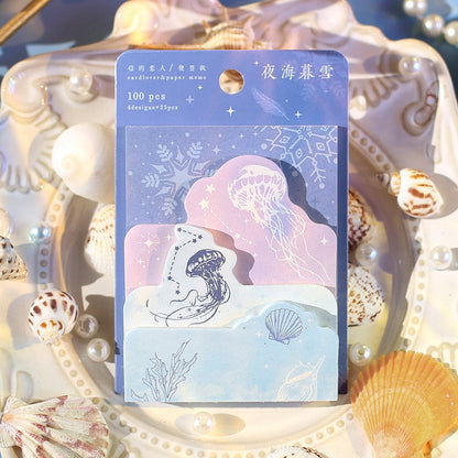 Card Lover Memo Notes Vientiane World Series Tearable Set of 4 OEShop 8.99 OEShop