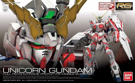 PART - 1/144 RG 25 RX-0 Unicorn Gundam Full Psycho-Frame Prototype - Runner SB-12