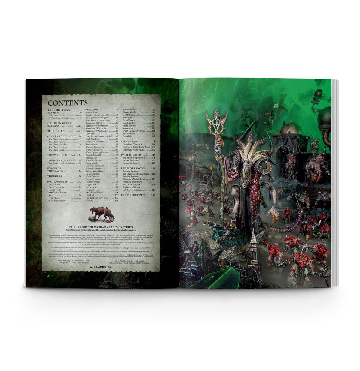 Warhammer Age of Sigmar Chaos Battletome: Skaven (English) 90-24