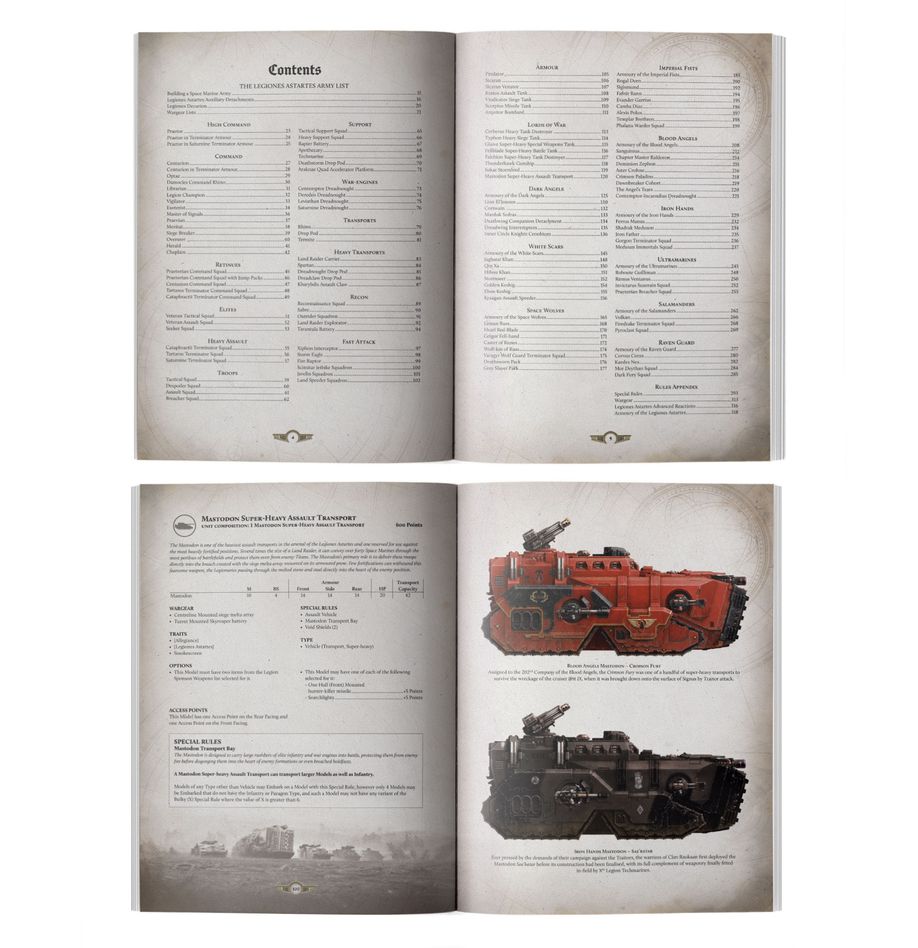 Warhammer The Horus Heresy Codex: Liber Astartes - Loyalist Legiones Astartes Army Book (English) 31-30
