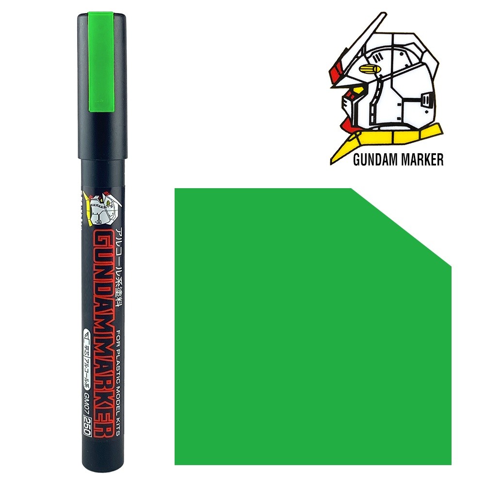 GSI Mr.Hobby GM09 250 Gundam Marker Eye Green (NEW 2021 Release) GSI Creos Mr. Hobby 3.99 OEShop