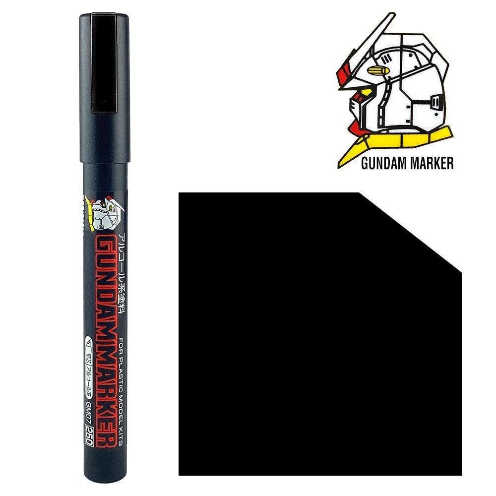 GSI Mr.Hobby GM10 250 Gundam Marker Black (NEW 2021 Release) GSI Creos Mr. Hobby 3.99 OEShop