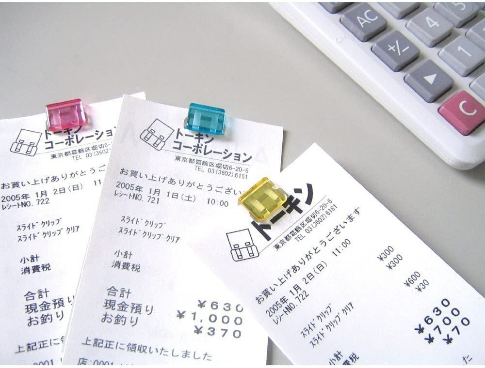 Tohkin Slide Clip Smart Clip Clear S/L (10pcs pack) SCC-S10M SCC-L10M Tohkin 2.49 OEShop