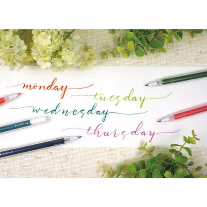 Kuretake Stationery Awards  Karatop Pen Container with Chisel Tip without ink Set of 5 Kuretake 9.99 OEShop