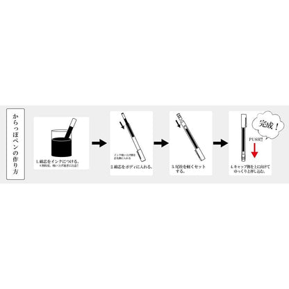 Kuretake Stationery Awards  Karatop Pen Container with Chisel Tip without ink Set of 5 Kuretake 9.99 OEShop