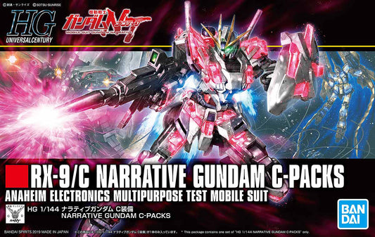 1/144 HGUC 222 Narrative Gundam C-Packs Bandai 26.99 OEShop