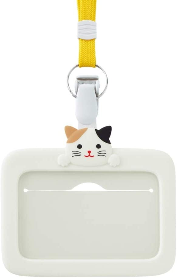 LIHIT LAB SMARTFIT Punilabo ID Card Holder White Cat A7804-7 LIHIT LAB. 10.25 OEShop