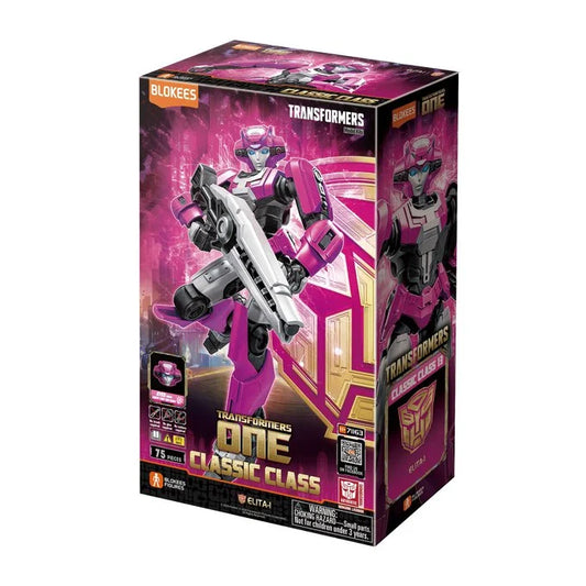 Blokees Transformers Classic Class 13 Transformers Elita-1 (ONE Movie) Action Figure Model Kit
