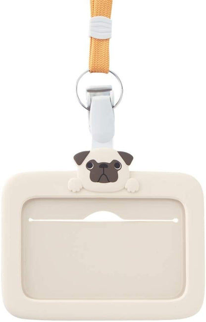 LIHIT LAB SMARTFIT Punilabo ID Card Holder Pug A7804-18 LIHIT LAB. 10.25 OEShop