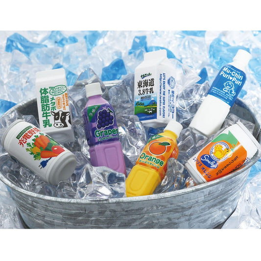 IWAKO Erasers Drink 7 Types Assort Single Erasaer Iwako 0.99 OEShop