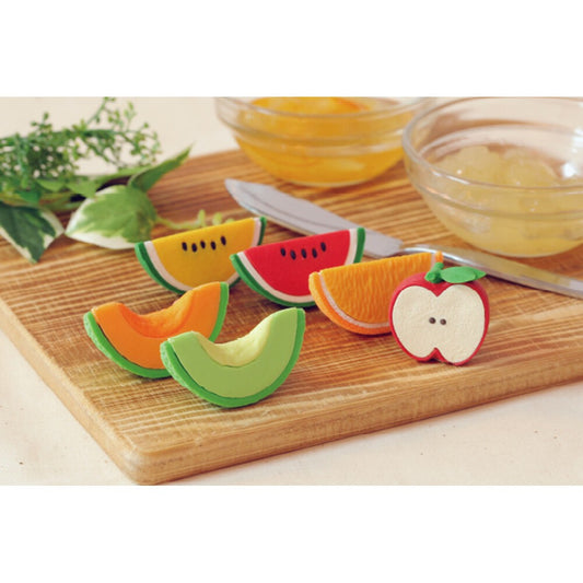 IWAKO Erasers Cut Fruit 6 Types Assort Single Erasaer Iwako 0.99 OEShop
