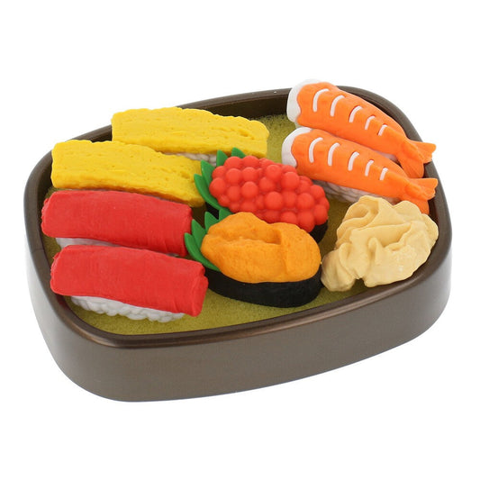 IWAKO Erasers Sushi Set Blister Pack Eraser Iwako 4.49 OEShop