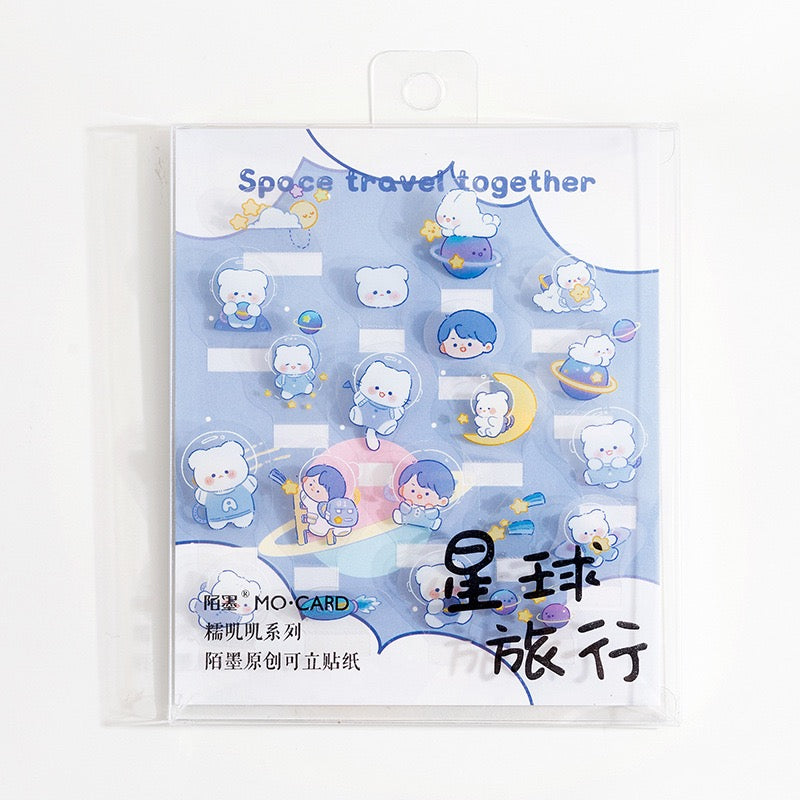 MO.CARD Mochi Series Stickers (20 pieces)