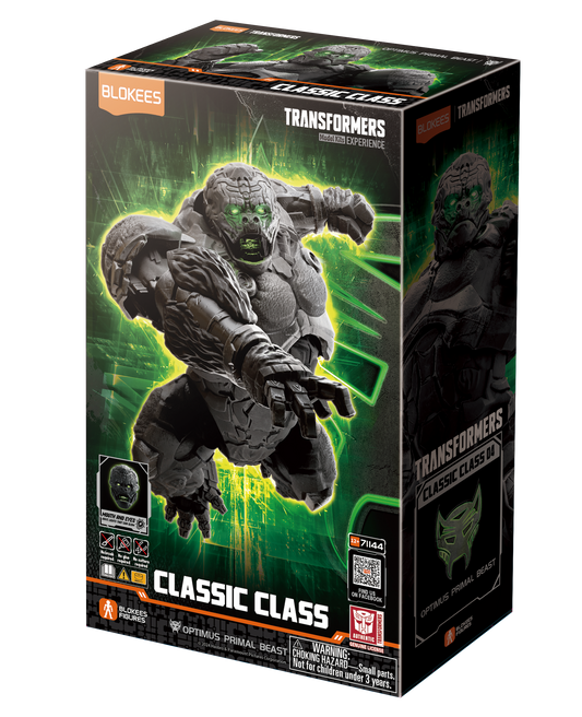 Blokees Transformers Classic Class 04 Optimus Primal Beast Action Figure Model Kit