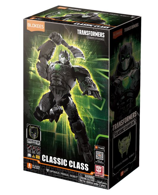 Blokees Transformers Classic Class 05 Optimus Primal Robot Action Figure Model Kit