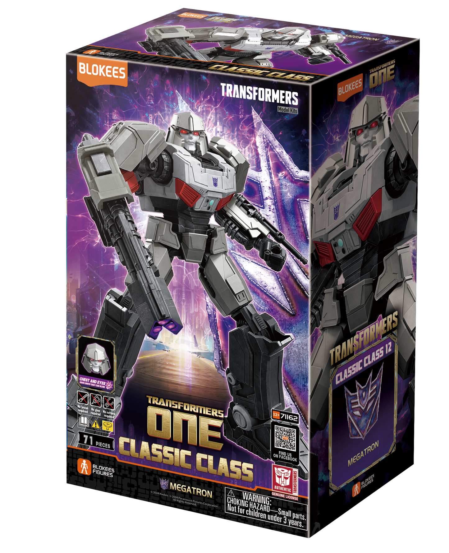 Blokees Transformers Classic Class 12 Megatron Action Figure Model Kit