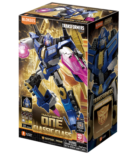 Blokees Transformers Classic Class 14 Sentinal Prime Action Figure Model Kit