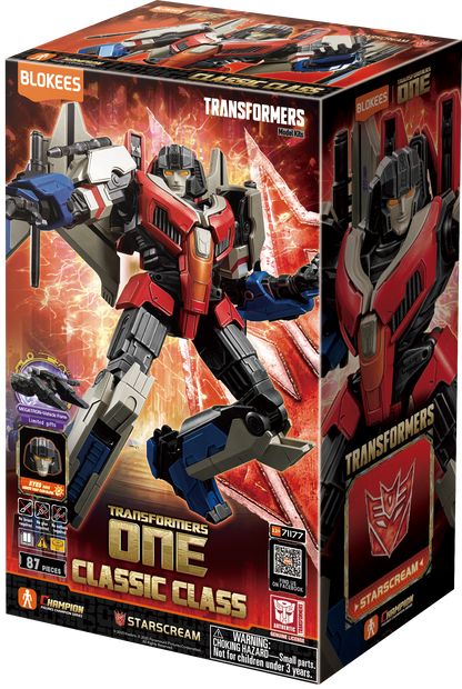 Blokees Transformers Classic Class 16 Starscream Action Figure Model Kit