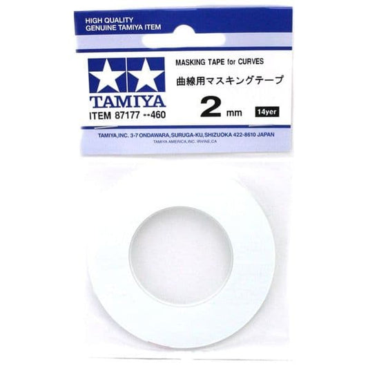 TAMIYA 87177 MASKING TAPE for CURVES 2MM WIDTH 20M LENGTH Tamiya 4.50 OEShop