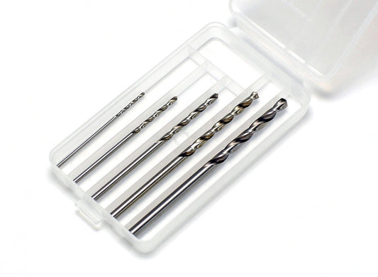 Tamiya 74049 Basic Drill Set with 5 Drill Bits