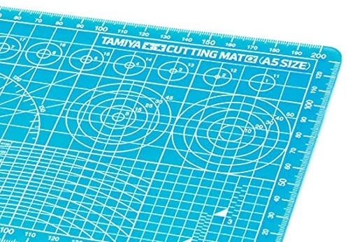Tamiya 74142 Cutting Mat DIN A5 / Blue 150 x 220 mm Model Making Accessories Tamiya 8.50 OEShop