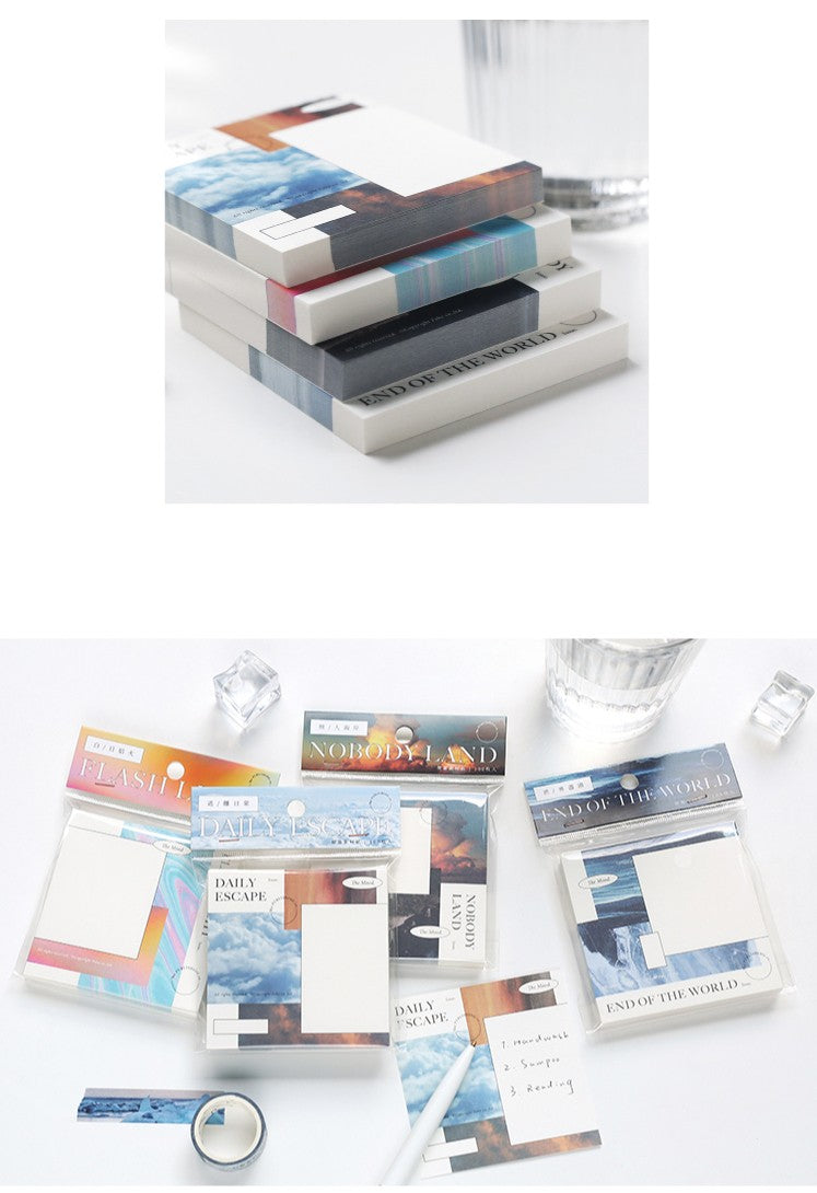 Card Lover Memo Notes Japanese style Set of 4 OEShop 5.99 OEShop