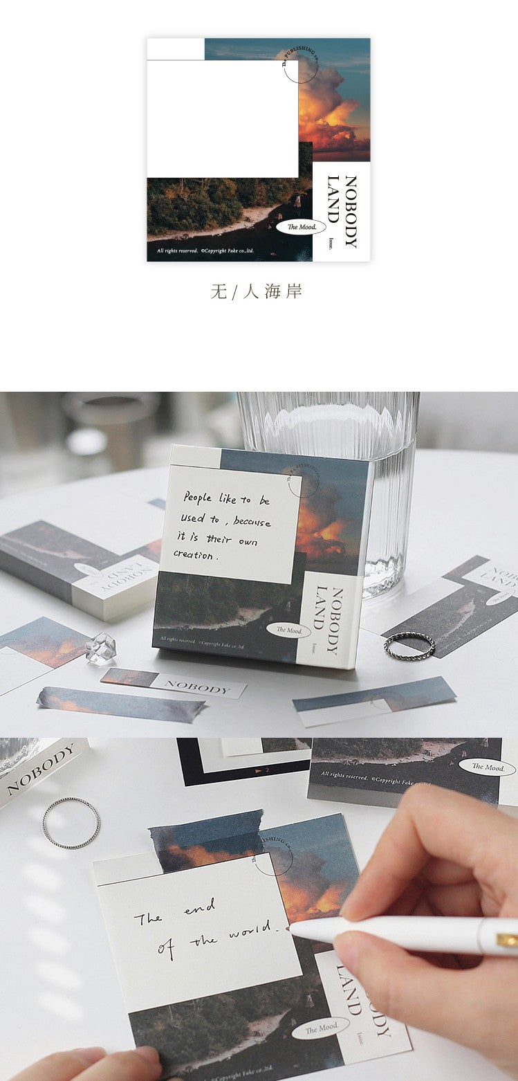 Card Lover Memo Notes Japanese style Set of 4 OEShop 5.99 OEShop