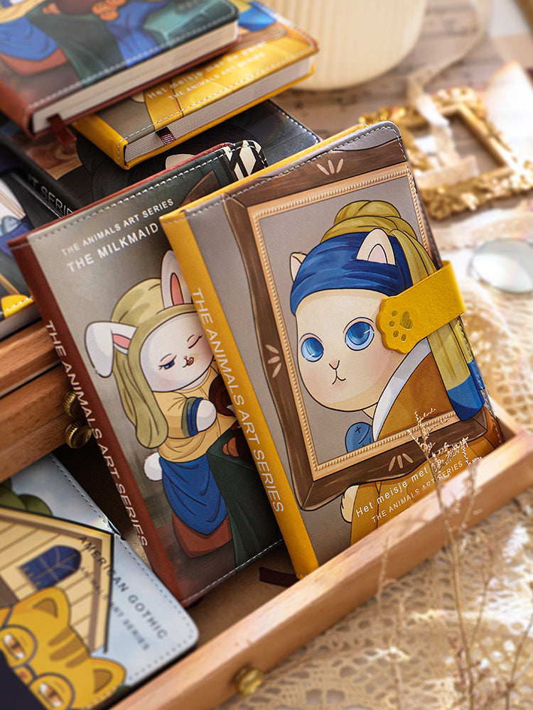 The Animals Art Series Scrapbooking Diary Notebook