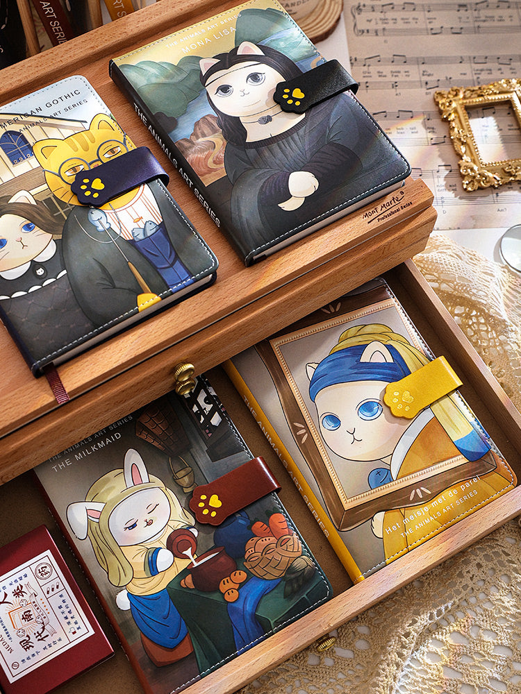 The Animals Art Series Scrapbooking Diary Notebook