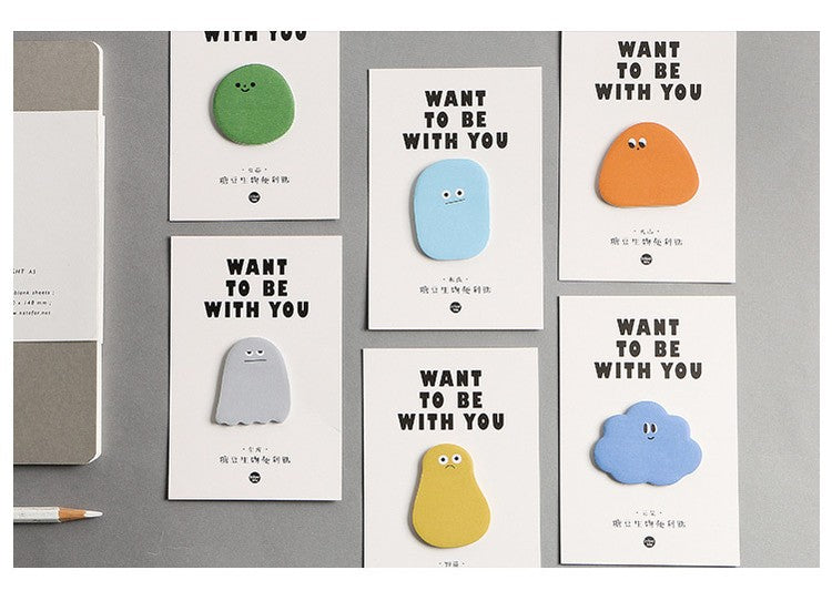 Infeel.Me Sticky Notes Jelly Beans Biological Series Set Of 6 OEShop 5.99 OEShop