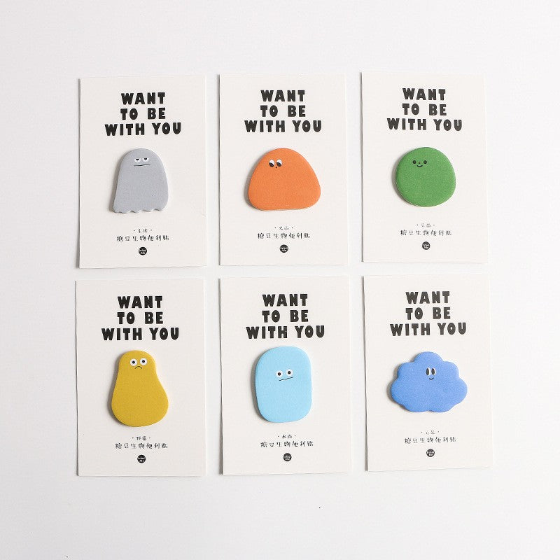 Infeel.Me Sticky Notes Jelly Beans Biological Series Set Of 6 OEShop 5.99 OEShop