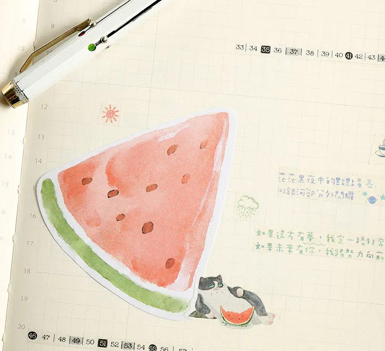 Infeel.Me Sticky Notes Fruit Basket Set Of 4 OEShop 3.99 OEShop