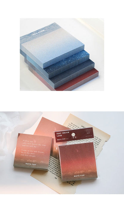 Note For Memo Notes That Dream Land Series Set of 8 OEShop 14.98 OEShop