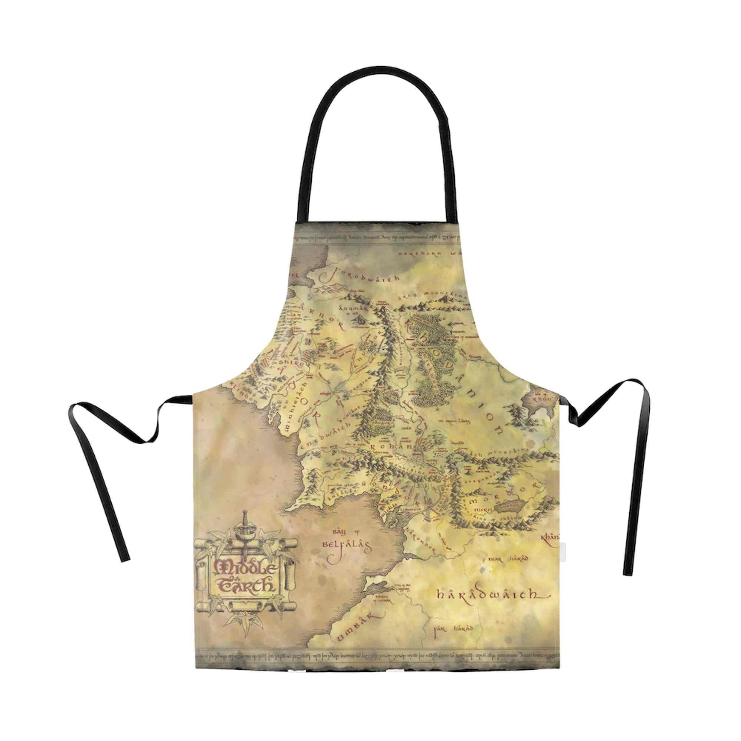 SD Toys Lord of the Rings: Middle Earth Map Apron