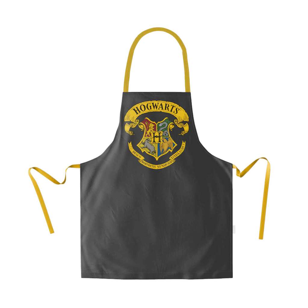 SD Toys Harry Potter: Hogwarts Emblem Black Apron