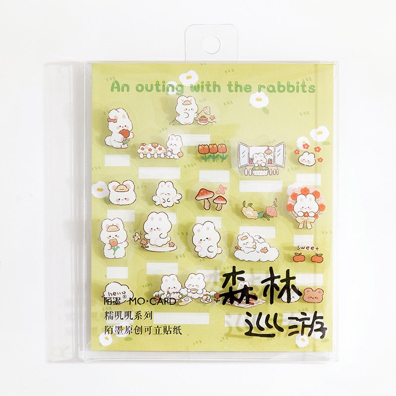 MO.CARD Mochi Series Stickers (20 pieces)
