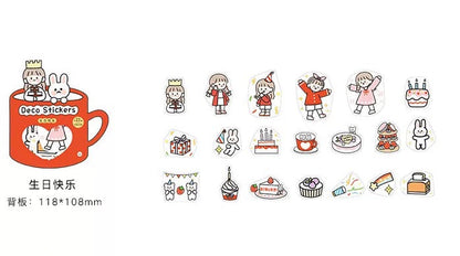 Infeel.Me A Beautiful Day Stickers (40 pieces)