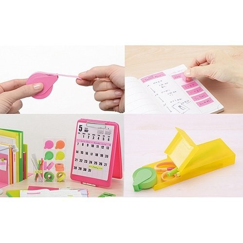 YAMATO Tape’n’Fusen Roll Tape Sticky Note Lemon YAMATO 3.99 OEShop