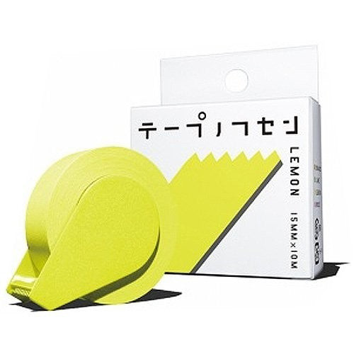 YAMATO Tape’n’Fusen Roll Tape Sticky Note Lemon YAMATO 3.99 OEShop