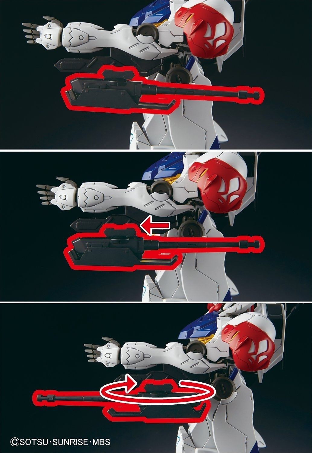 1/100 Full Mechanics Gundam Barbatos Lupus Bandai 34.98 OEShop