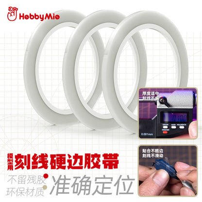 HobbyMio Clear Carving Guide Tape 3MM/6MM