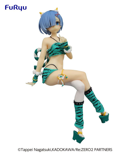 Furyu Re: ZERO: Noodle Stopper Statue: Rem (Demon Costume Another Colour Version)