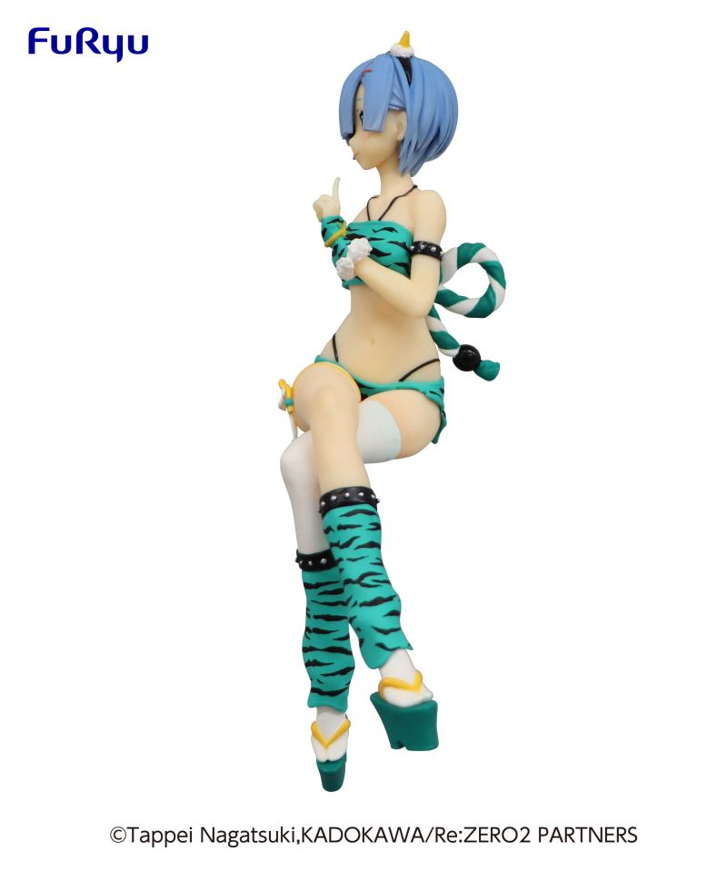 Furyu Re: ZERO: Noodle Stopper Statue: Rem (Demon Costume Another Colour Version)