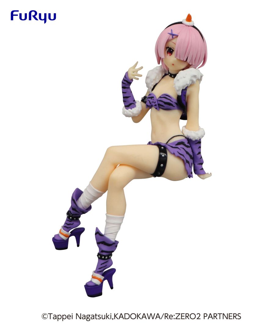 Furyu Re: ZERO: Noodle Stopper Statue: Ram (Demon Costume Another Colour Version)